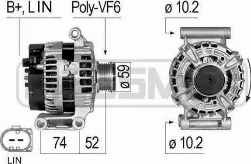 Messmer 210835 - Alternator autospares.lv