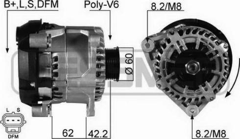 Messmer 210365A - Alternator autospares.lv