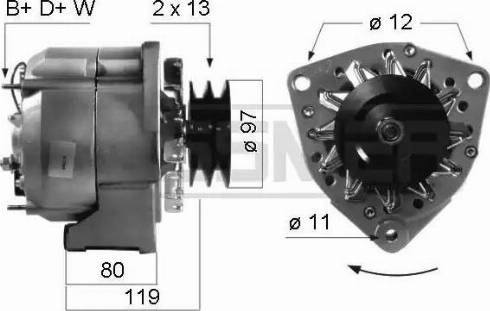 Messmer 210306 - Alternator autospares.lv