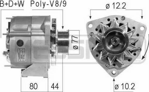 Messmer 210303 - Alternator autospares.lv