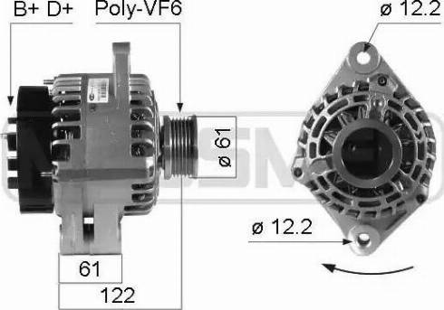 Messmer 210324 - Alternator autospares.lv