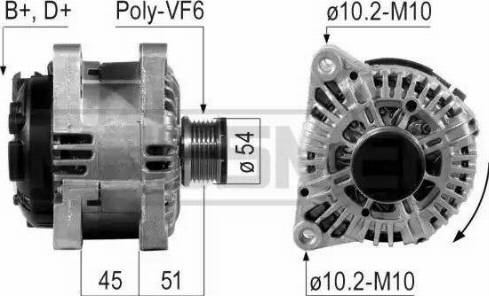 Messmer 210243 - Alternator autospares.lv