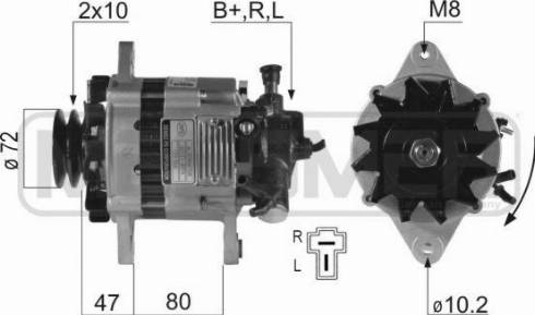 Messmer 210250R - Alternator autospares.lv