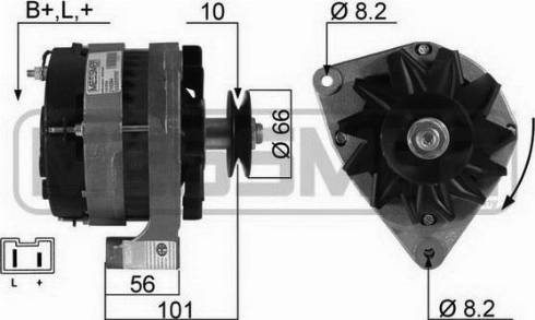 Messmer 210264R - Alternator autospares.lv