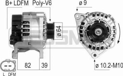 Messmer 210200 - Alternator autospares.lv