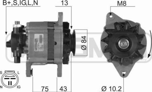 Messmer 210289R - Alternator autospares.lv