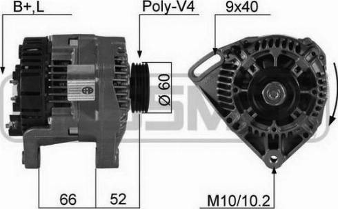 Messmer 210284R - Alternator autospares.lv