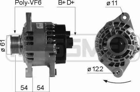 Messmer 210236 - Alternator autospares.lv