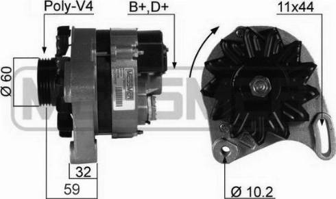 Messmer 210230R - Alternator autospares.lv