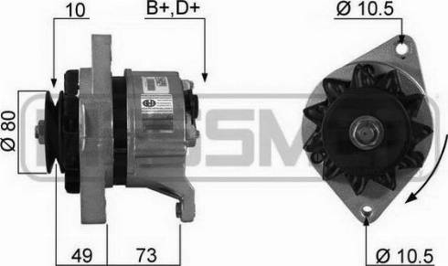 Messmer 210220R - Alternator autospares.lv