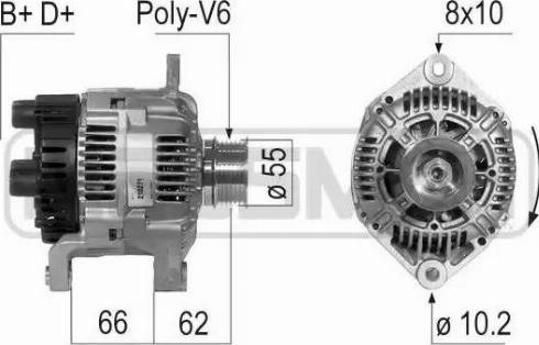 Messmer 210271 - Alternator autospares.lv