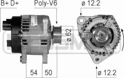 Messmer 210742 - Alternator autospares.lv