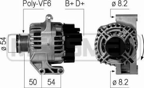 Messmer 210750 - Alternator autospares.lv