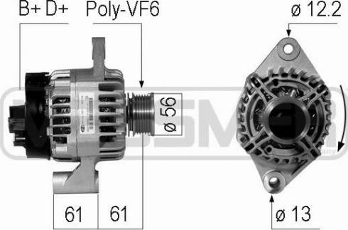 Messmer 210758A - Alternator autospares.lv