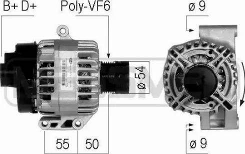 Messmer 210753 - Alternator autospares.lv