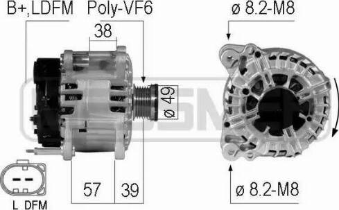 Messmer 210718 - Alternator autospares.lv