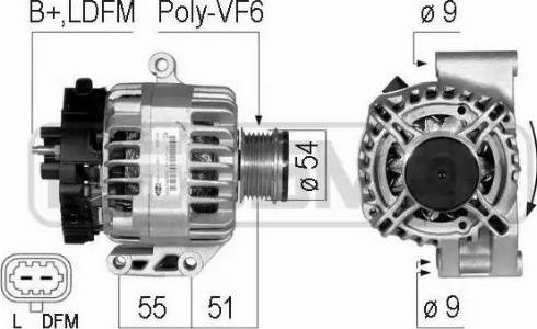 Messmer 210738 - Alternator autospares.lv