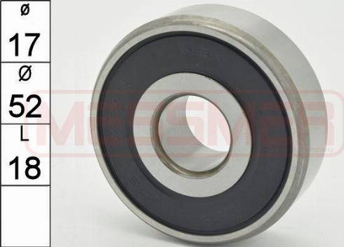 Messmer 218019 - Bearing autospares.lv