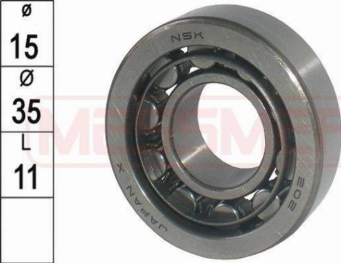 Messmer 218018 - Bearing autospares.lv