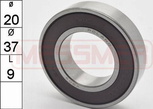 Messmer 218034 - Bearing autospares.lv