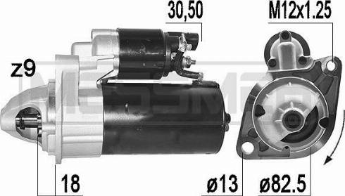 Messmer 220996A - Starter autospares.lv