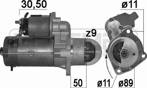 Messmer 220992 - Starter autospares.lv