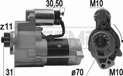 Messmer 220959A - Starter autospares.lv