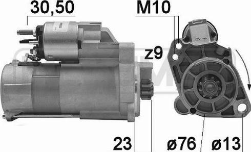 Messmer 220969 - Starter autospares.lv