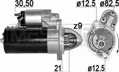 Messmer 220912 - Starter autospares.lv