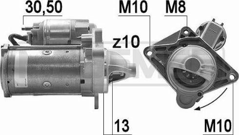 Messmer 220980 - Starter autospares.lv