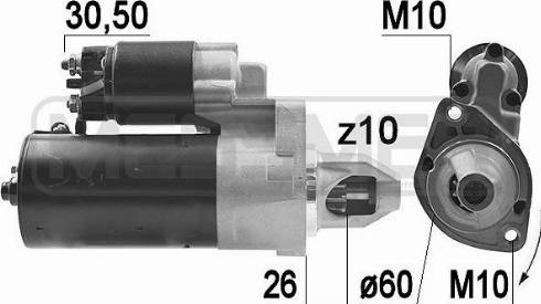 Messmer 220976A - Starter autospares.lv