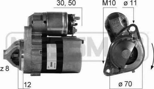 Messmer 220495A - Starter autospares.lv