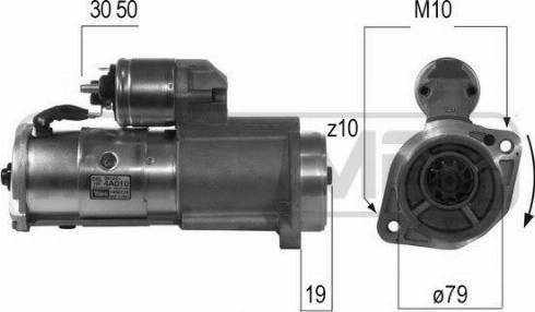 Messmer 220497A - Starter autospares.lv