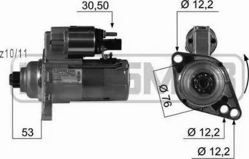 Messmer 220449 - Starter autospares.lv