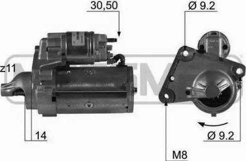 Messmer 220451 - Starter autospares.lv