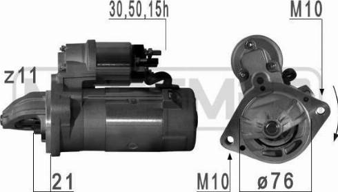 Messmer 220457A - Starter autospares.lv