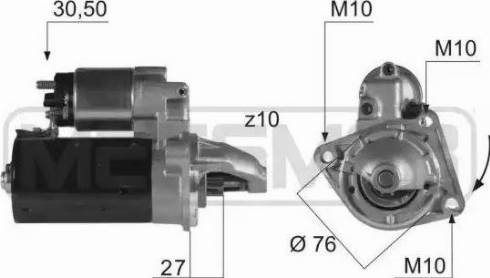 Messmer 220422 - Starter autospares.lv