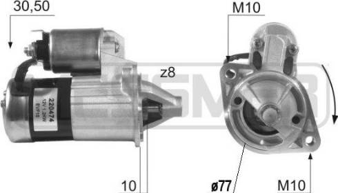 Messmer 220474A - Starter autospares.lv