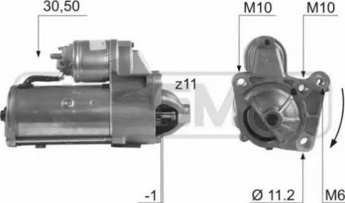 Messmer 220478 - Starter autospares.lv