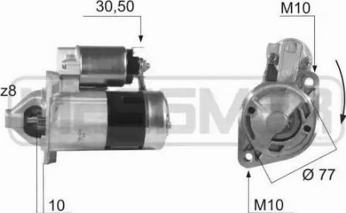 Messmer 220473 - Starter autospares.lv