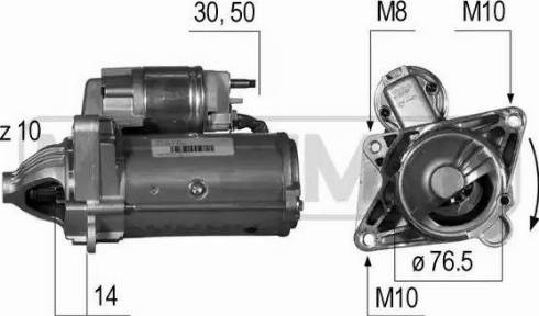 Messmer 220529 - Starter autospares.lv