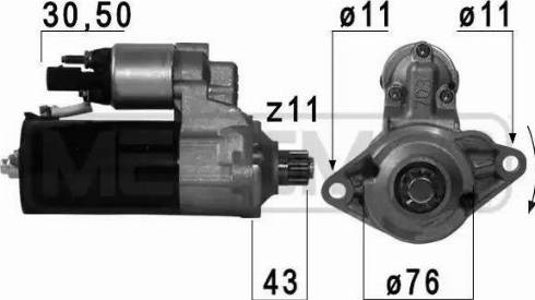 Messmer 220698 - Starter autospares.lv