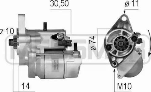 Messmer 220602 - Starter autospares.lv