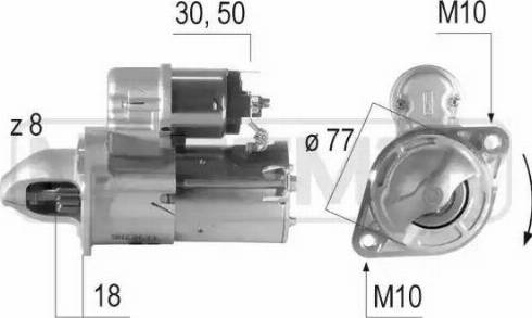 Messmer 220615 - Starter autospares.lv