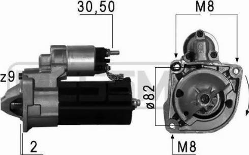 Messmer 220610 - Starter autospares.lv