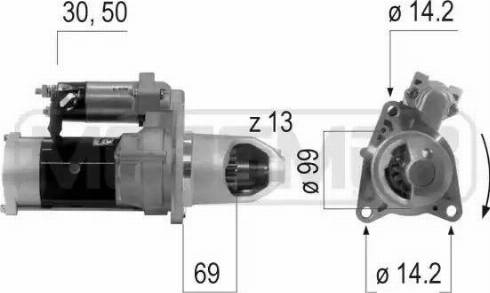 Messmer 220618 - Starter autospares.lv