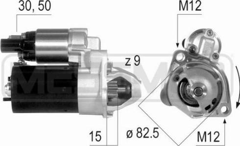 Messmer 220635A - Starter autospares.lv