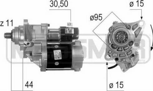 Messmer 220632 - Starter autospares.lv