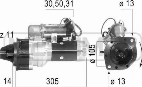 Messmer 220626 - Starter autospares.lv