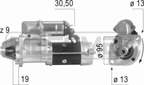 Messmer 220623A - Starter autospares.lv